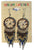 DREAM CATCHER DANGLE SEED BEAD EARRINGS ( sold by the dozen or piece )