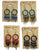 DREAM CATCHER DANGLE SEED BEAD EARRINGS ( sold by the dozen or piece )
