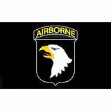 AIRBORNE 3' X 5' FLAG (Sold by the piece)