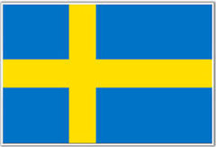 SWEDEN COUNTRY 3' X 5' FLAG (Sold by the piece) CLOSEOUT $ 2.95 EA