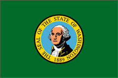WASHINGTON STATE 3' X 5' FLAG (Sold by the piece)