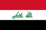 IRAQ COUINTRY 3' X 5' FLAG (Sold by the piece) CLOSEOUT $ 2.95 EA