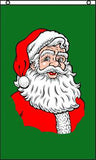 VERTICAL SANTA FACE 3 X 5 FLAG ( sold by the piece )