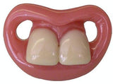 TWO FRONT TEETH  BILLY BOB TODDLER PACIFIER ( sold by  the piece )