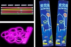 100 PC TUBE OF GLOW BRACELETS (ASSORTED COLORS)