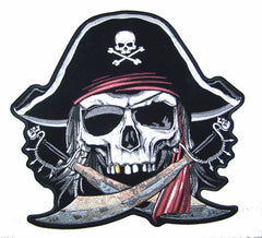 JUMBO PIRATE WITH GOLD TOOTH PATCH 11 INCH (Sold by the piece)