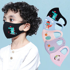 Assorted Kids Cartoon Animal Face Mask. Washable & reusable!