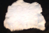 WHITE NATURAL RABBIT SKIN PELT (Sold by the piece or dozen )