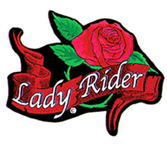 LADY RIDER ROSES PATCH (Sold by the piece)