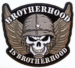 BROTHERHOOD SKULL PATCH (Sold by the piece)