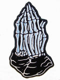 SKELETON PRAYING HANDS PATCH (Sold by the piece)