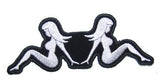 MUD FLAG TRUCKER GIRLS EMBROIDERED PATCH  (sold by the piece )