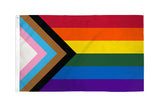 2 x 3  PROGRESS RAINBOW  FLAG (sold by the piece)