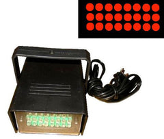 SQUARE LED RED STROBE LIGHT (Sold by the piece) CLOSEOUT 7.50 EA