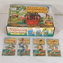 MAGIC GROWING SNAKES (Sold by the dozen) *- CLOSEOUT NOW 25 CENTS EA