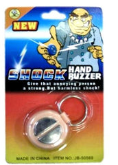 SHOCKING ROUND HAND BUZZER - SHOCK JOKE (Sold by the piece)