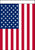 USA AMERICAN POLY-- 28" X 40" GARDEN HANGING  FLAG ( sold by the piece ) *- CLOSEOUT NOW $ 2,.50 EA