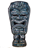TIKI STATUE MAN EMBROIDERED PATCH ( sold by the piece )