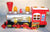 BUBBLE MAKING STEAM ENGINE TRAIN  (Sold by the piece) CLOSEOUT NOW $9.50 EA