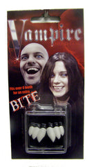PROFESSIONAL VAMPIRE TRIPLE FANGS TEETH (Sold by the piece) * CLOSEOUT * NOW ONLY $2.50