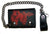 RED CHINESE DRAGON TRIFOLD LEATHER WALLETS WITH CHAIN (Sold by the piece)