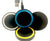Wireless Charging Pad W USB Port & USB Cable FOR IOS and Android