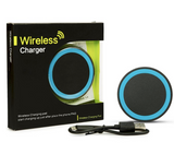 Wireless Charging Pad W USB Port & USB Cable FOR IOS and Android